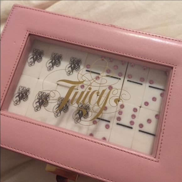 Juicy Couture Other - New Juicy Couture Dominos set in a leather case